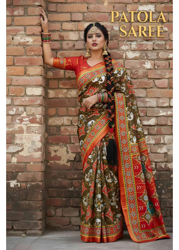 Deeptex Patola Saree
